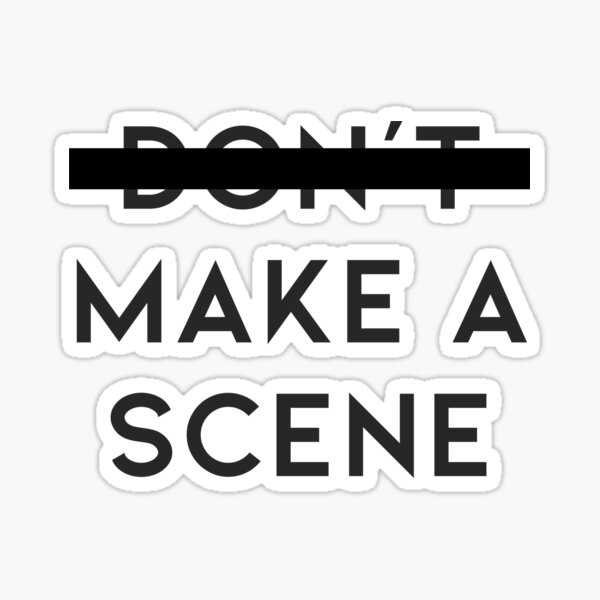 Item preview, Make a Scene - profits support youth arts designed and sold by NotSoSimple.