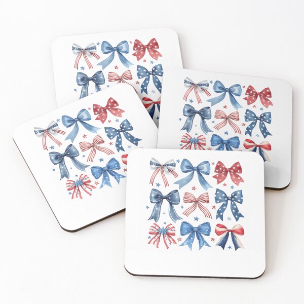 Item preview, Patriotic Bows Coquette Girly 4th July Ribbons Coquette 4th July Bow designed and sold by XuanhieuBp.