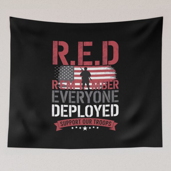 Item preview, Red Friday Military Shirt, Remember Everyone Deployed designed and sold by MAKOPOKOShop.