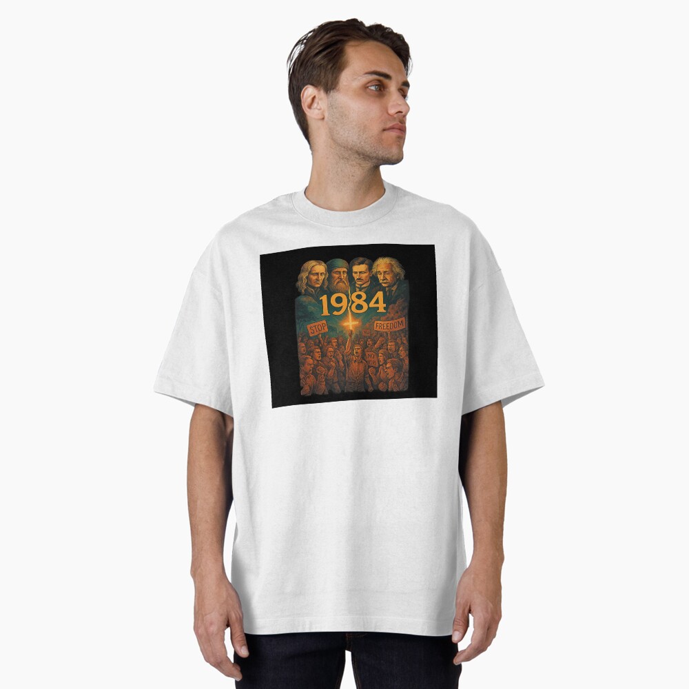 Aperçu de l'œuvre T-shirt oversize créée et vendue par MRMAGICAL.