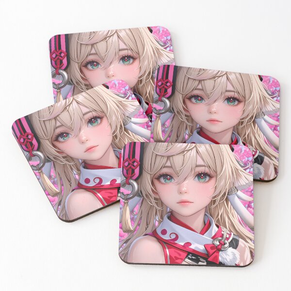 Item preview, Yanfei Genshin Impact Cherry Blossom Calm Beauty Scene Anime Girl Waifu Game designed and sold by mildaclairmo.