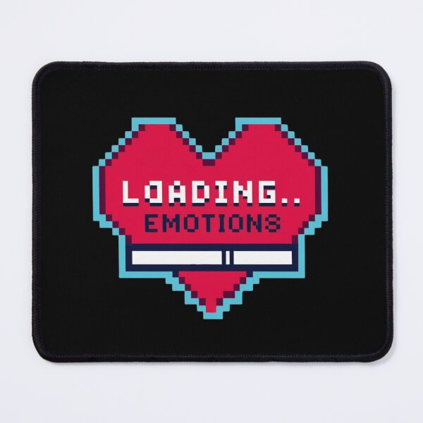Item preview, Loading Emotions Heart Pixel designed and sold by Wearable Prints.
