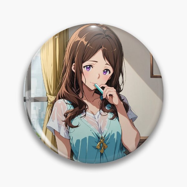 Item preview, Satomi Niiyama (Hibike Euphonium) Fanart designed and sold by iloveanimechibi.