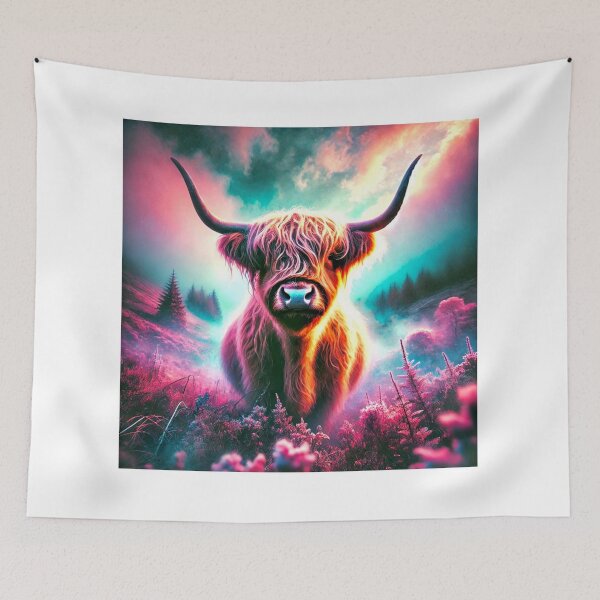 Item preview, Majestic Highland Cow designed and sold by KaoticMindZ.