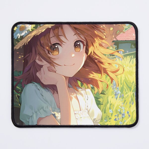 Item preview, Nishizumi Miho Girls und Panzer Anime Girl Summer Hat Meadow Smile designed and sold by mildaclairmo.