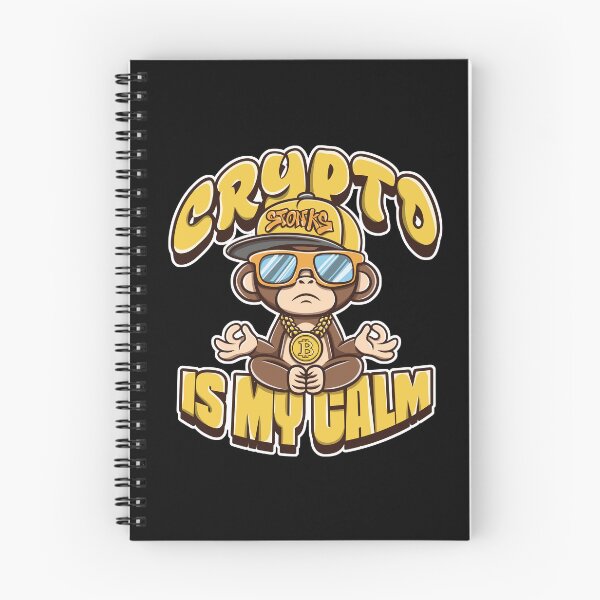Item preview, Bitcoin Meditation Ape Vibes : Meditation Bitcoin  designed and sold by ImaginarStore.