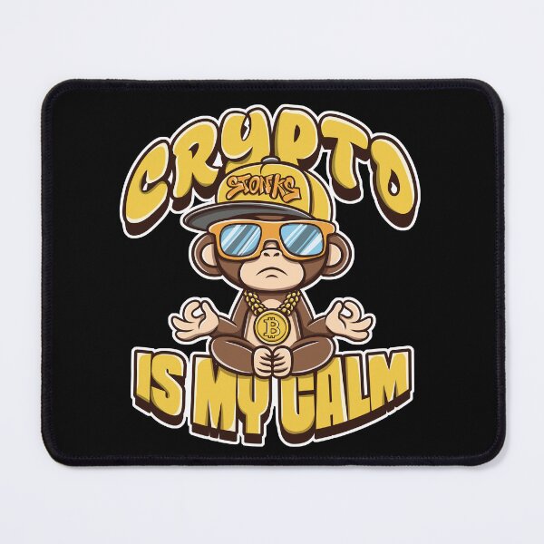 Item preview, Bitcoin Meditation Ape Vibes : Meditation Bitcoin designed and sold by ImaginarStore.