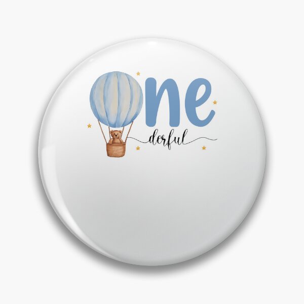 Item preview, Hot Air Balloon First Birthday Onederful Birthday Balloons Birthday designed and sold by XuanhieuBp.