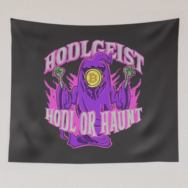 Item preview, Crypto Ghost Hunter Vibes : Halloween Crypto Chase designed and sold by ImaginarStore.