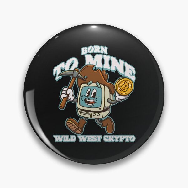 Item preview, Retro PC Bitcoin Miner Cowboy : Wild West Crypto  designed and sold by ImaginarStore.