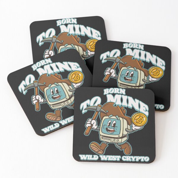 Item preview, Retro PC Bitcoin Miner Cowboy : Wild West Crypto  designed and sold by ImaginarStore.