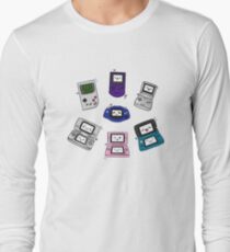 Cute Nintendo Design Long Sleeve T-Shirt