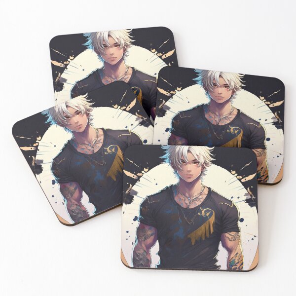 Item preview, Blonde Anime Boy Grafitti Style designed and sold by angel-cat-22.