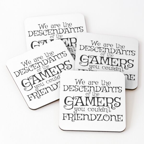 Item preview, Descendants of the Gamers You Couldn't Friendzone designed and sold by Testament Crux.