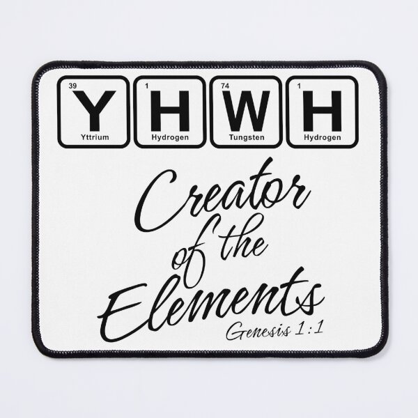 Item preview, YHWH Creator of the Elements designed and sold by Designophobia1.