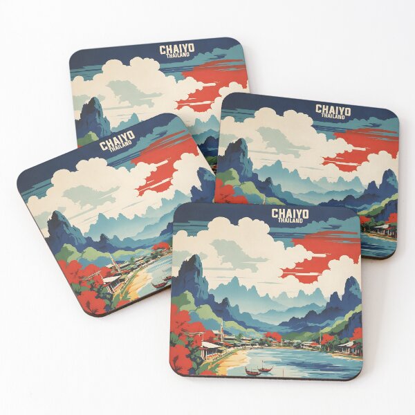 Item preview, Chaiyo Thailand Vintage Retro Travel Tourism designed and sold by TravelersGems.