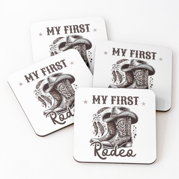 Item preview, My First Rodeo Funny Western Cowboy  designed and sold by ZACK ART.