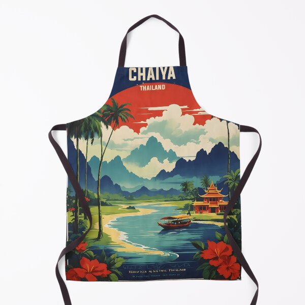 Item preview, Chaiya Thailand Vintage Retro Travel Tourism designed and sold by TravelersGems.