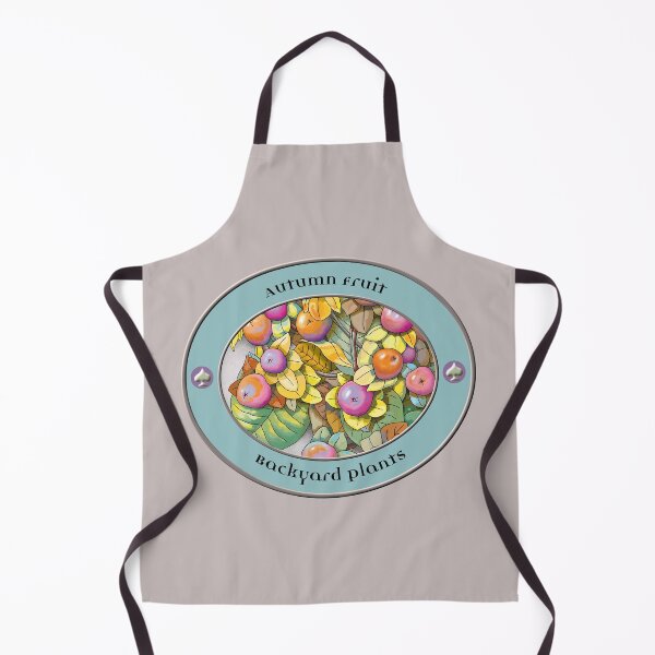 Item preview, Colorful Autumn Fruits and Leaves from the Trees in the Backyard designed and sold by cremedecolor.