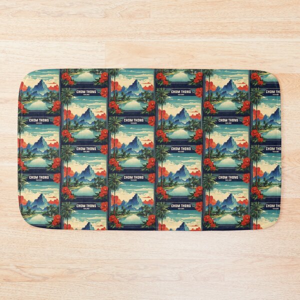 Item preview, Chom Thong Thailand Vintage Retro Travel Tourism designed and sold by TravelersGems.