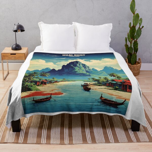 Item preview, Huai Khot Thailand Vintage Retro Travel Tourism designed and sold by TravelersGems.