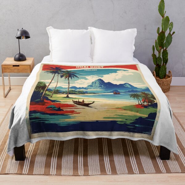 Item preview, Huai Khot Thailand Vintage Retro Travel Tourism designed and sold by TravelersGems.
