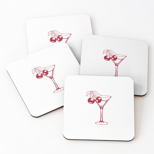 Artikelvorschau, Kirsch-Martini-Glas entworfen und verkauft von Taygardgraphics.