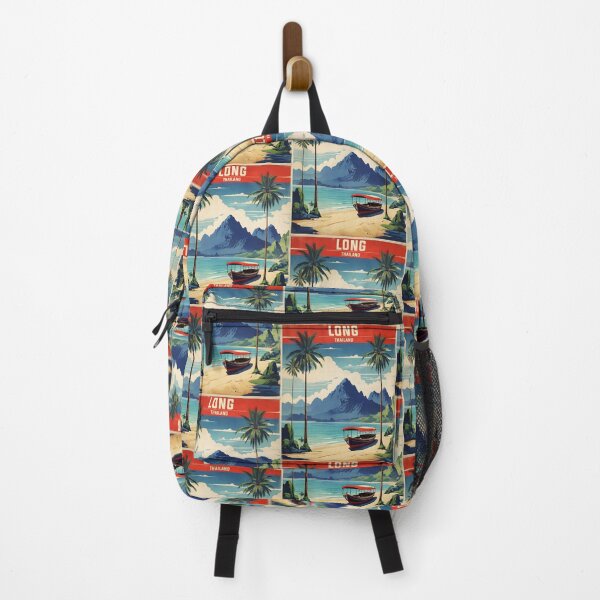 Item preview, Long Thailand Vintage Retro Travel Tourism designed and sold by TravelersGems.