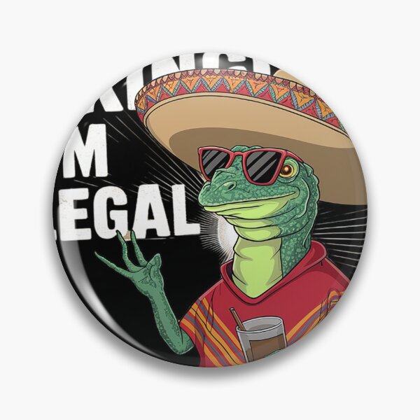 Item preview, Relax Gringo I'm Legal Mexican Lizard designed and sold by MAKOPOKOShop.