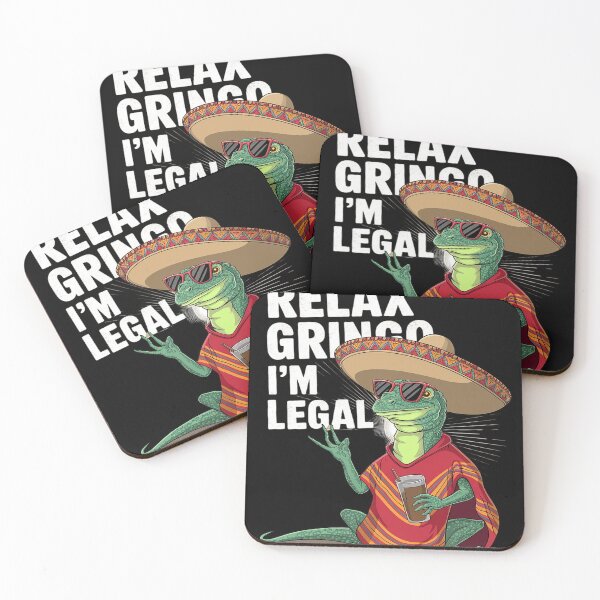 Item preview, Tranquilo gringo soy lagarto mexicano legal designed and sold by MAKOPOKOShop.