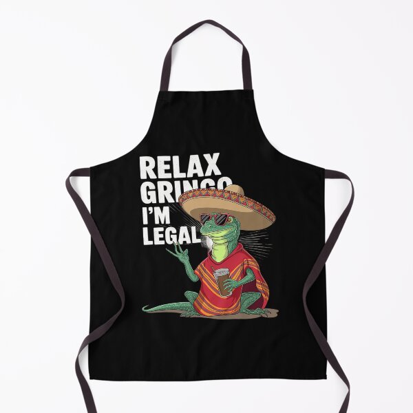 Item preview, Relax Gringo I'm Legal Mexican Lizard designed and sold by MAKOPOKOShop.