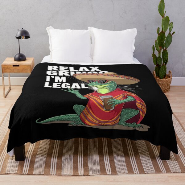 Item preview, Relax Gringo I'm Legal Mexican Lizard designed and sold by MAKOPOKOShop.