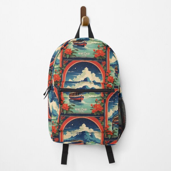 Item preview, Mae Chai Thailand Vintage Retro Travel Tourism designed and sold by TravelersGems.