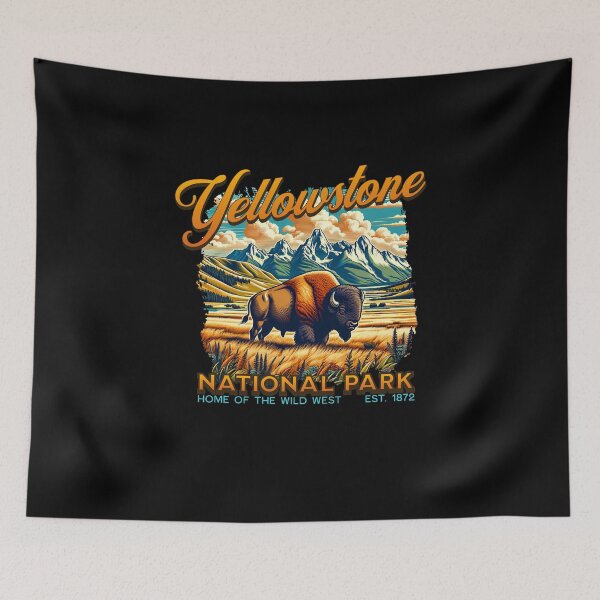 Item preview, Bison Yellowstone National Park designed and sold by scooterbaby.