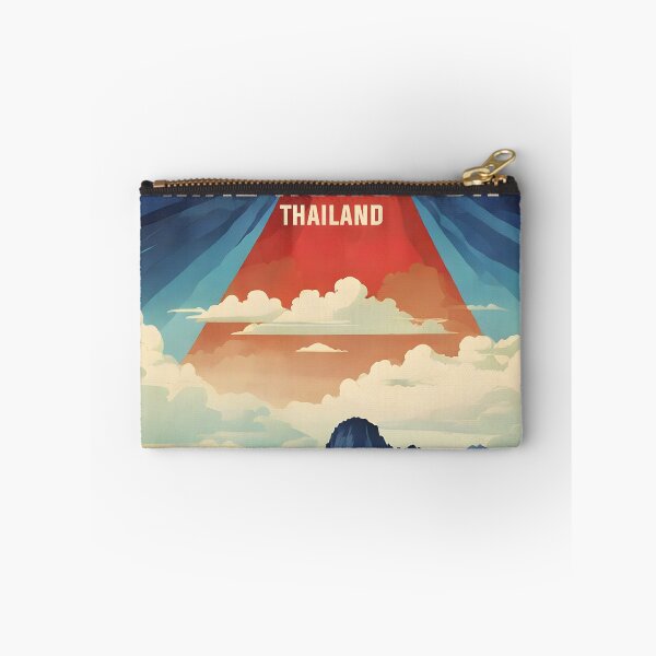 Item preview, Mae Hong Son Thailand Vintage Retro Travel Tourism designed and sold by TravelersGems.