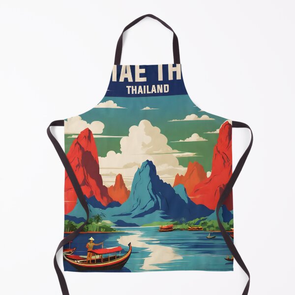 Item preview, Mae Tha Thailand Vintage Retro Travel Tourism designed and sold by TravelersGems.