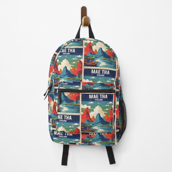 Item preview, Mae Tha Thailand Vintage Retro Travel Tourism designed and sold by TravelersGems.