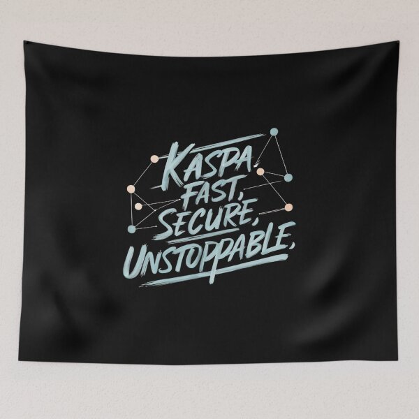 Item preview, Kaspa Settles Blocks Before Others Settle Hype designed and sold by RadDeck.