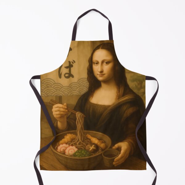 Item preview, Mona Lisa Dipping Tempura in Autumn Tea Room designed and sold by mildaclairmo.