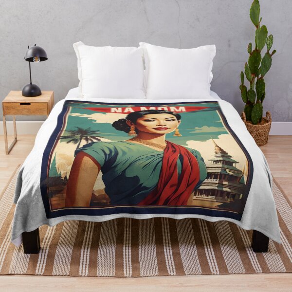 Item preview, Na Mom Thailand Vintage Retro Travel Tourism designed and sold by TravelersGems.