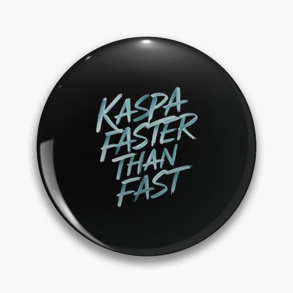 Item preview, Kaspa Runs On Logic, Not Luck designed and sold by RadDeck.