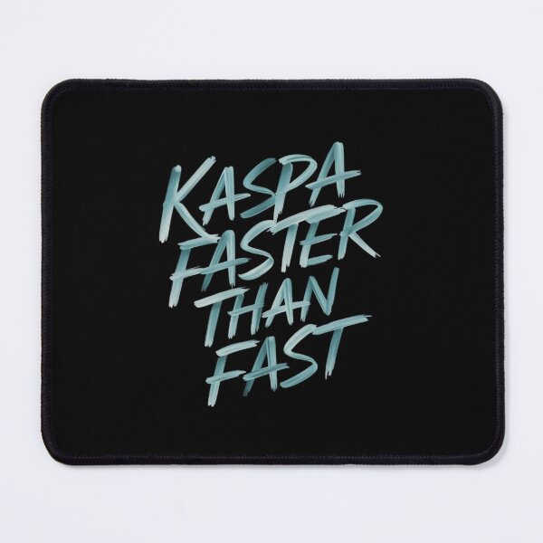 Item preview, Kaspa Runs On Logic, Not Luck designed and sold by RadDeck.