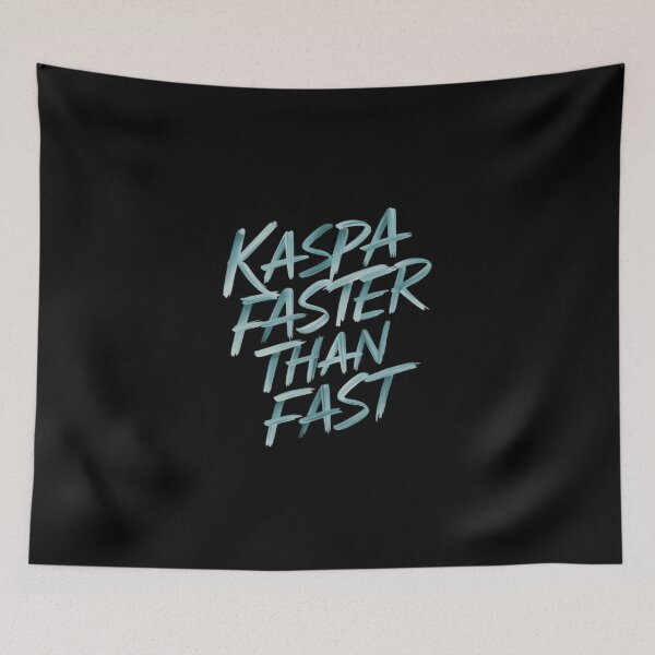 Item preview, Kaspa Runs On Logic, Not Luck designed and sold by RadDeck.