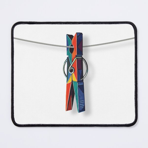 Item preview, Abstract Art Colorful Clothespin designed and sold by KiwiRider.