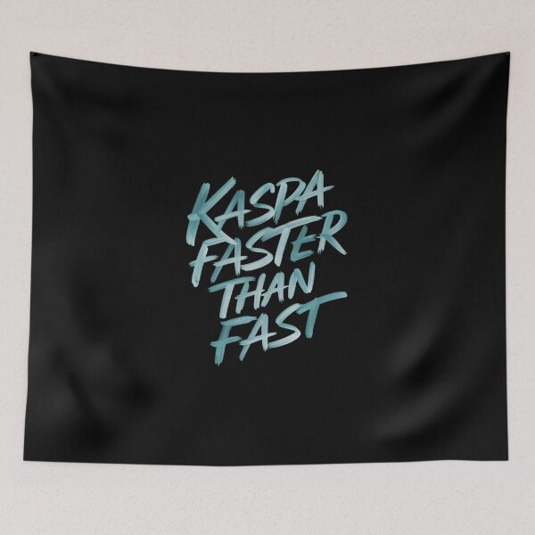 Item preview, All Signal. No Noise. Just Kaspa. designed and sold by RadDeck.