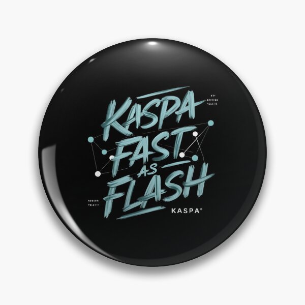Item preview, Kaspa: Real Tech. No Theater. designed and sold by RadDeck.