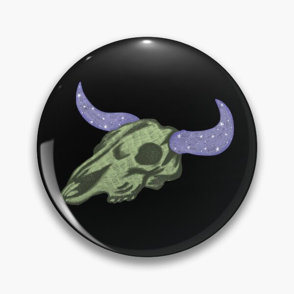 Item preview, Grunge western bull skull designed and sold by pinkyfish1010.