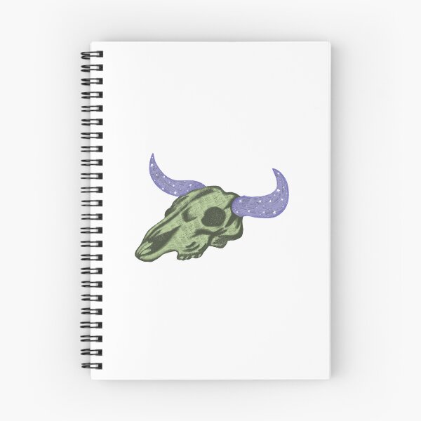 Item preview, Grunge western bull skull designed and sold by pinkyfish1010.