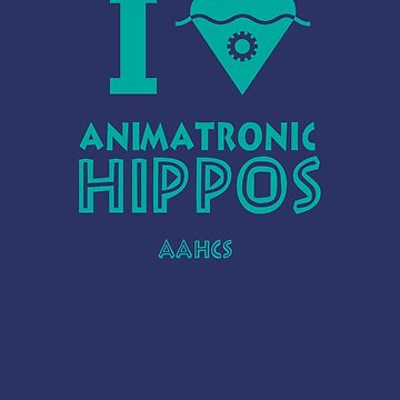 Artwork thumbnail, I Heart Animatronic Hippos (AAHCS) by Jeremy Kohrs