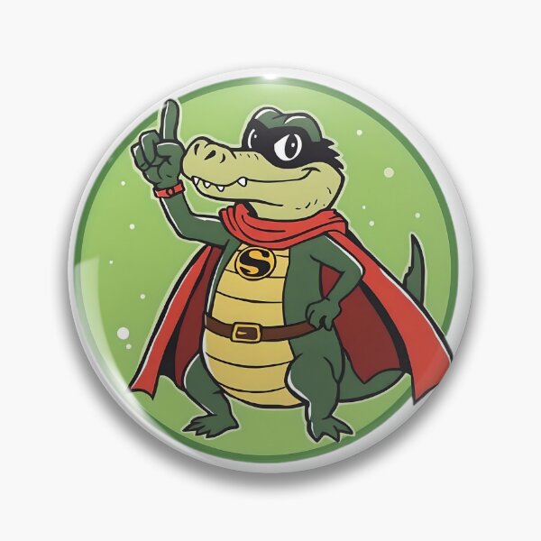 Item preview, Crocodile Hero designed and sold by SanchillShop.